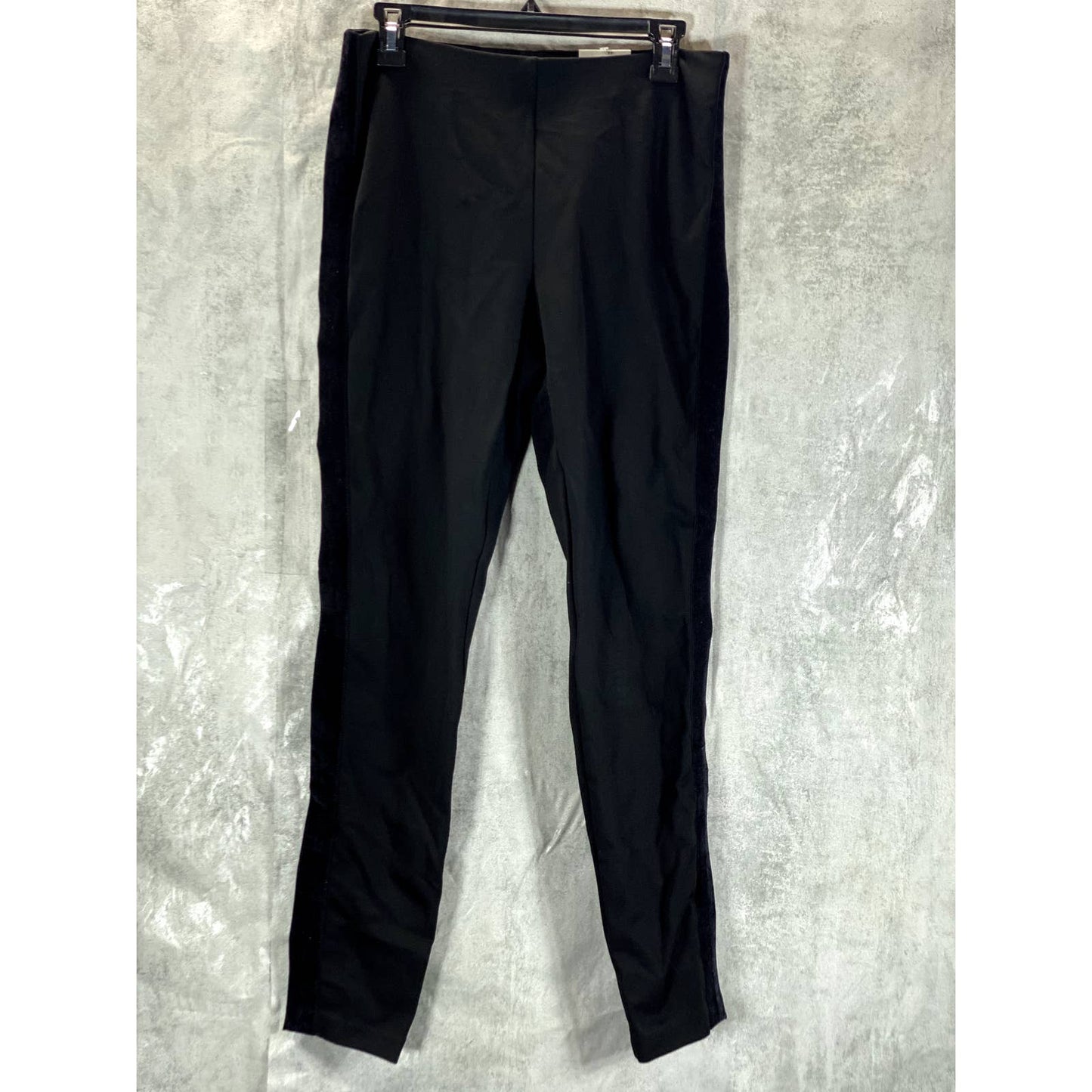INC INTERNATIONAL CONCEPTS Women's Deep Black Skinny-Leg Ponte Pants SZ 10