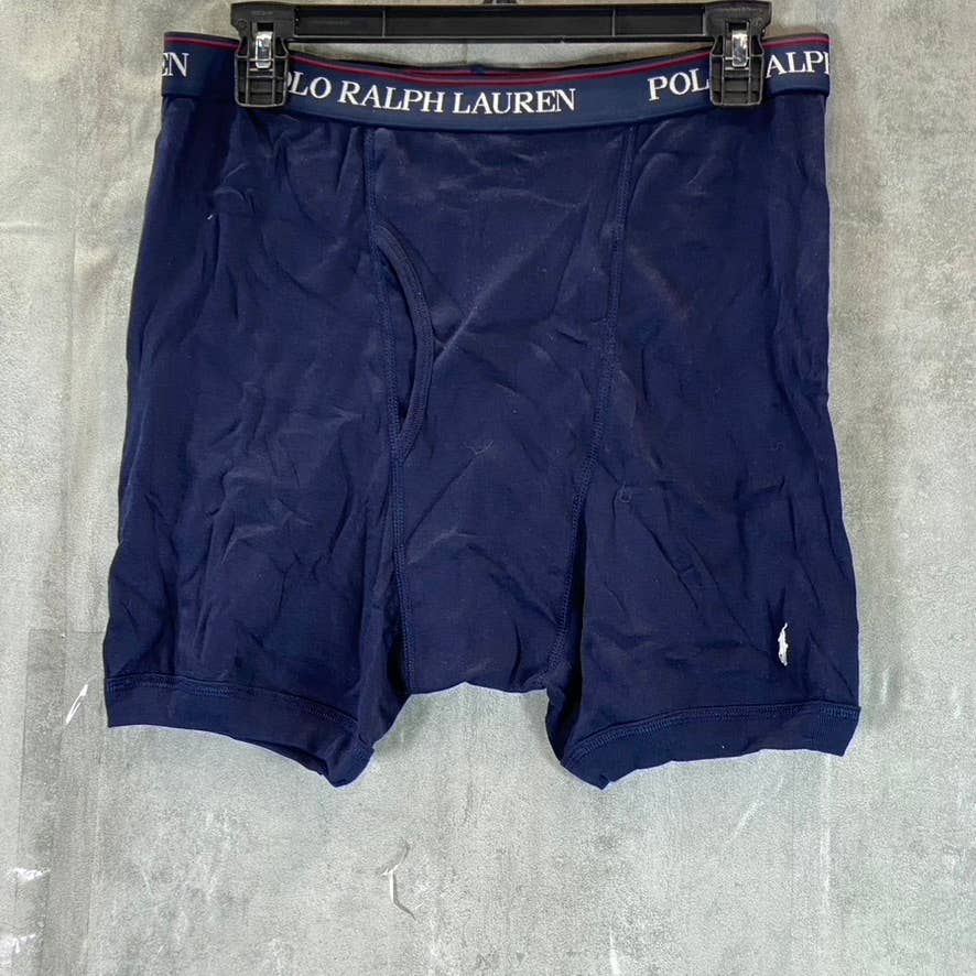 Men's Blue/Red Multi Brand Mixed Briefs SZ L