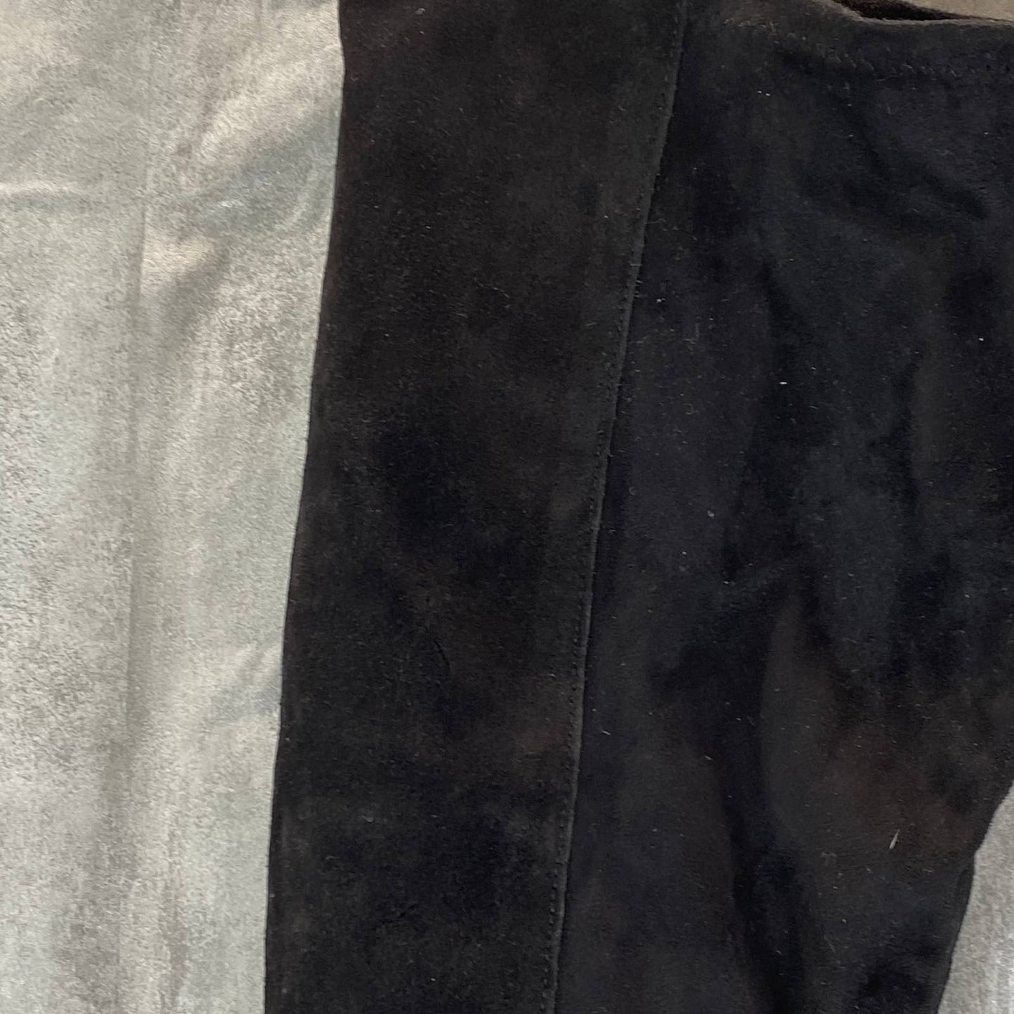 LUCKY BRAND Women's Black Calypso Wide-Calf Over-The-Knee Boots SZ 9.5