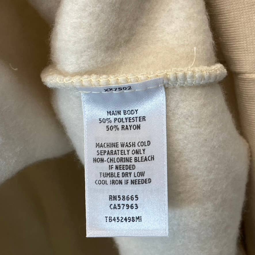 TREASURE & BOND Women's Ivory Fog Love One Another Pullover Crewneck Sweatshirt SZ XS
