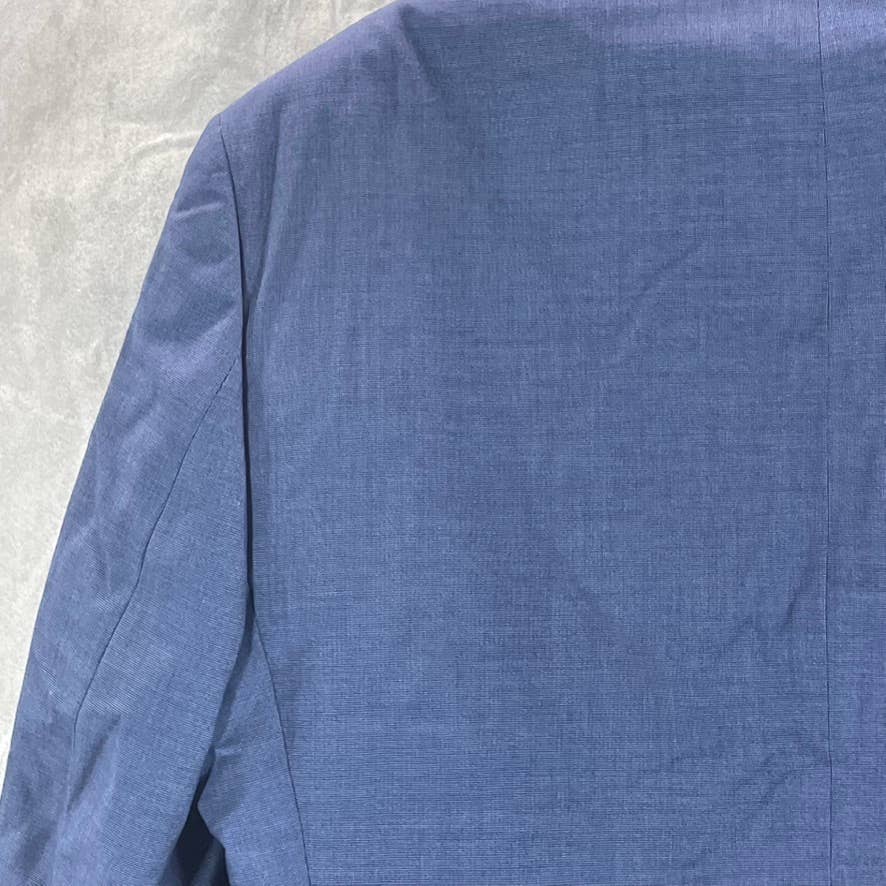 MARC NEW YORK Men's Blue Short Modern-Fit Two-Button Suit Jacket SZ 40S