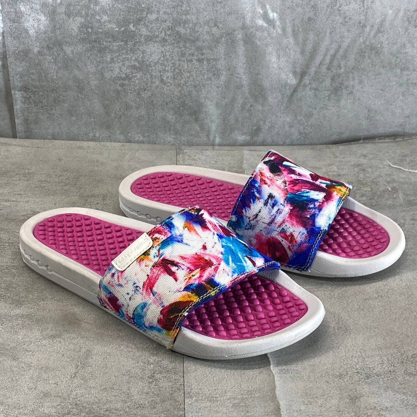 EASY SPIRIT Women's Medium Pink Travelcomfy Slide Sandals SZ 7