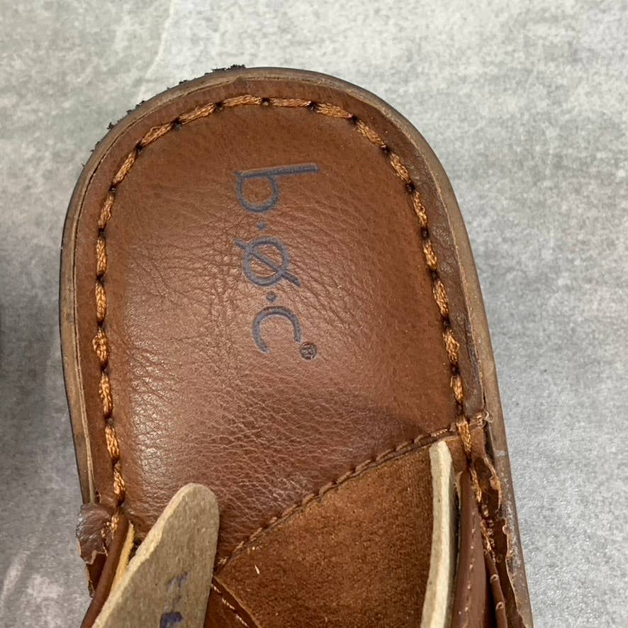 B.O.C Women's Brown Polly Comfort Platform Round-Toe Slip-On Clogs SZ 7