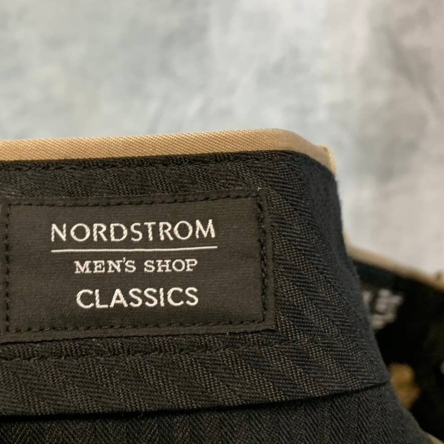 NORDSTROM Men's Tan Desert Smartcare Classic Supima Cotton Straight Leg Pants