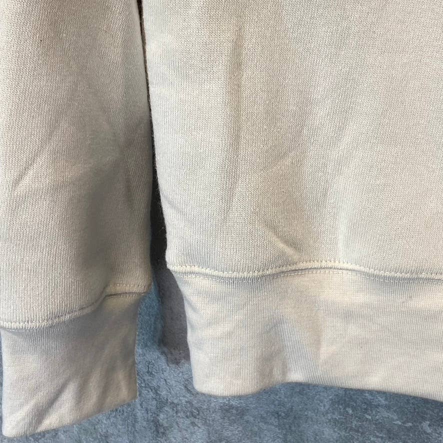 TREASURE & BOND Women's Ivory Fog Love One Another Pullover Crewneck Sweatshirt SZ XS