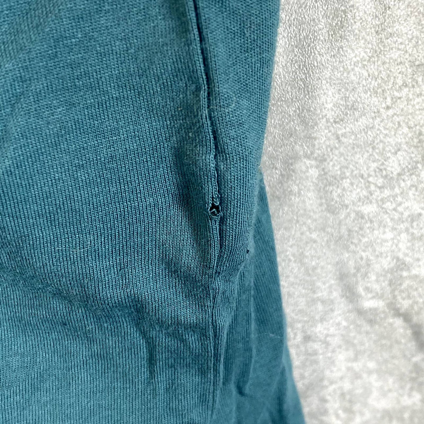 INC INTERNATIONAL CONCEPTS Men's Split-Neck Textured Zipper-Pocket T-Shirt SZ L