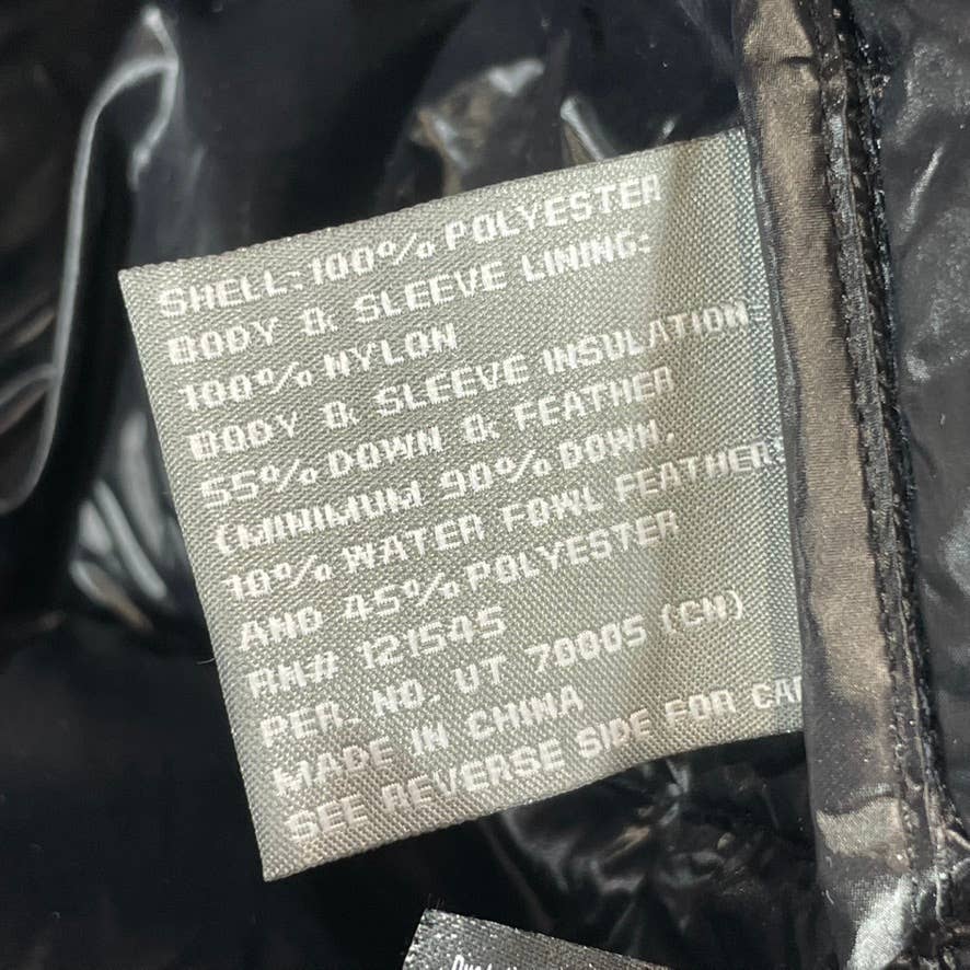 MICHAEL KORS Men's Dark Green Hooded Puffer Full-Zip Jacket SZ XL