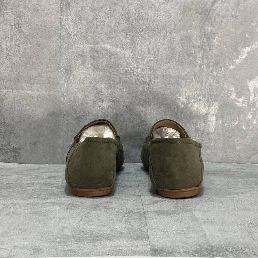 STYLE & CO. Peat Green Nixine Slip-On Flats SZ 10