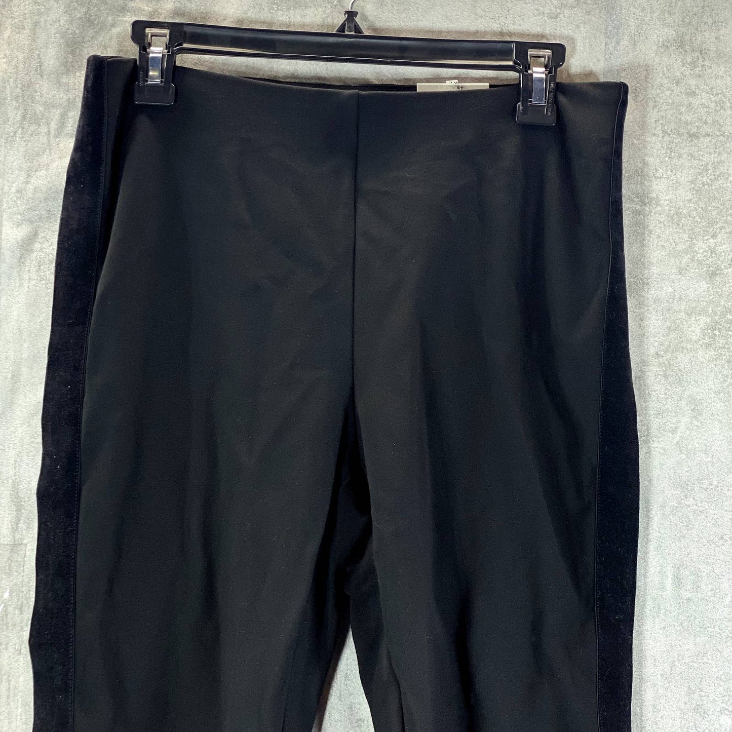 INC INTERNATIONAL CONCEPTS Women's Deep Black Skinny-Leg Ponte Pants SZ 10