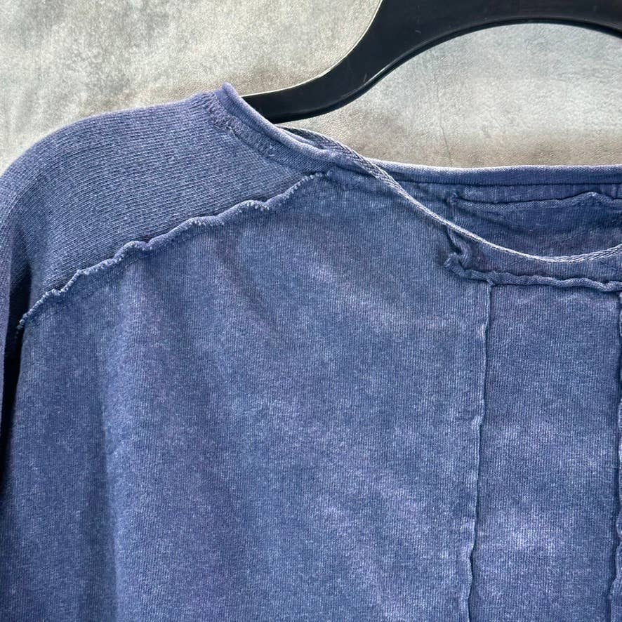 WE THE FREE Women's Quarry Melodi Henley Long-Sleeve Top SZ M