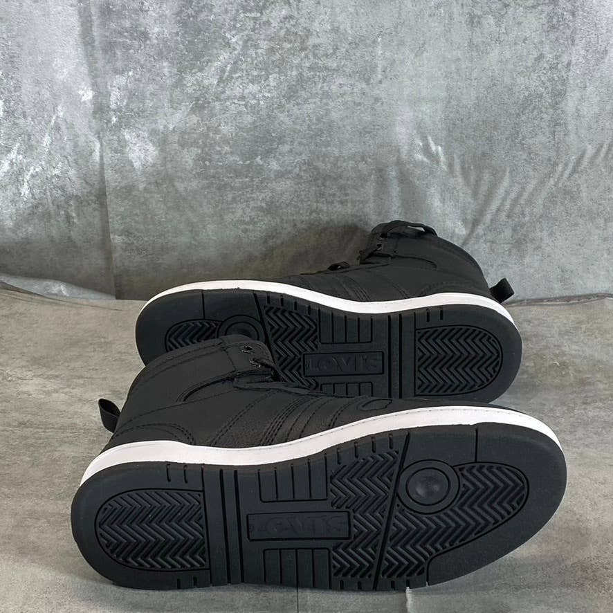 LEVI'S Women's Black BB HI Perf UL High-Top Lace-Up Sneakers SZ 6