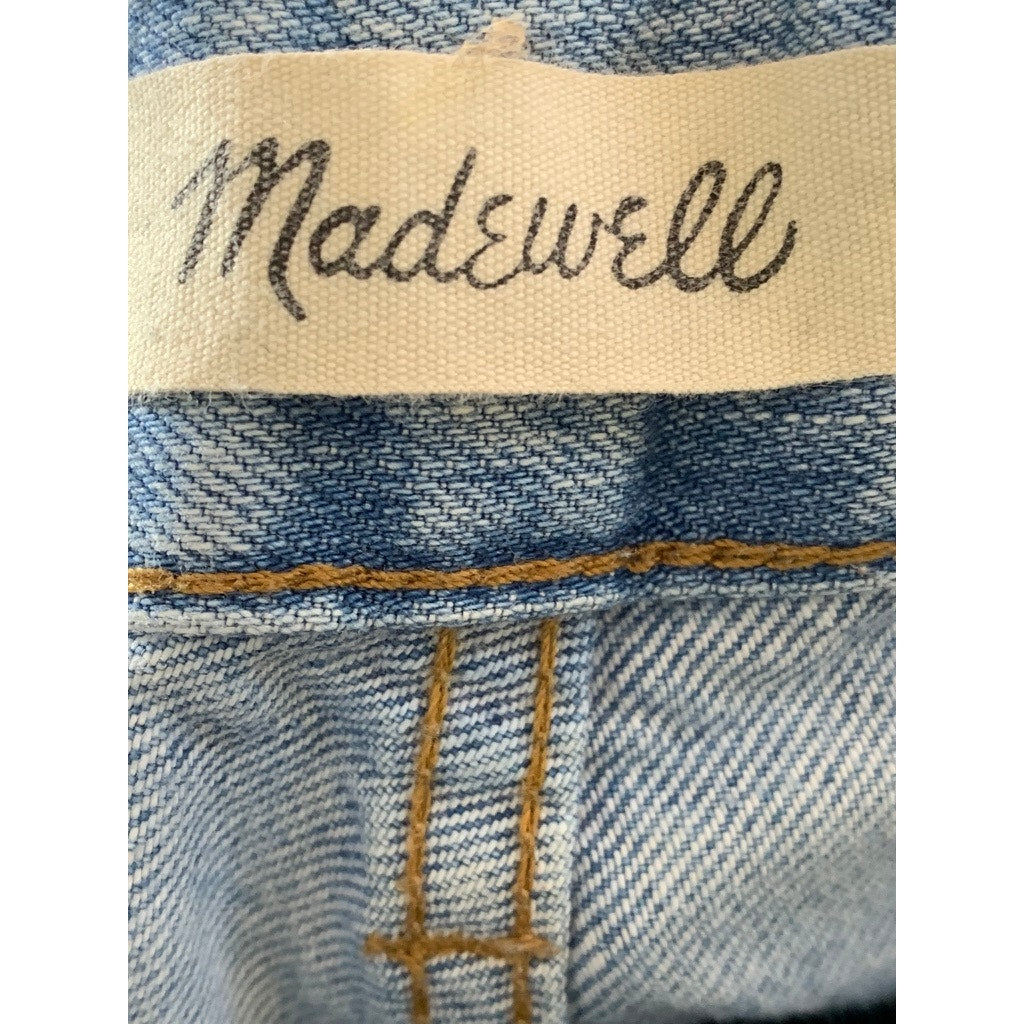 MADEWELL Women's Blue Five-Pocket The Perfect Vintage Denim High-Rise Jean SZ 30