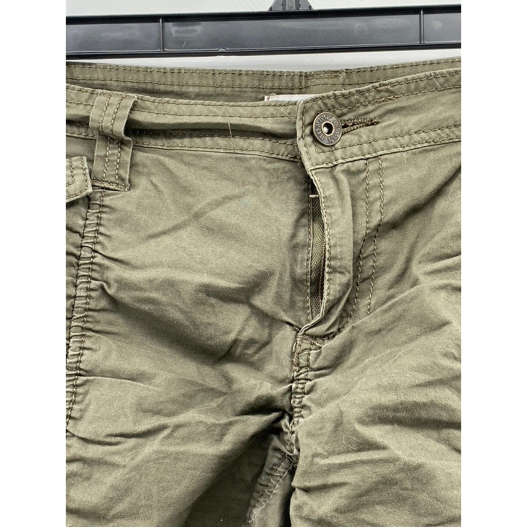 BONGO Women's Army Green Y2K Casual Shorts SZ 7