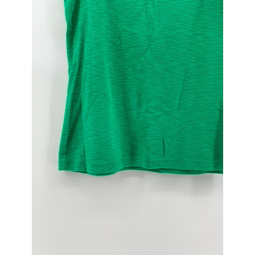 MARLED ESSENTIALS Women's Green Crewneck Tank SZ S