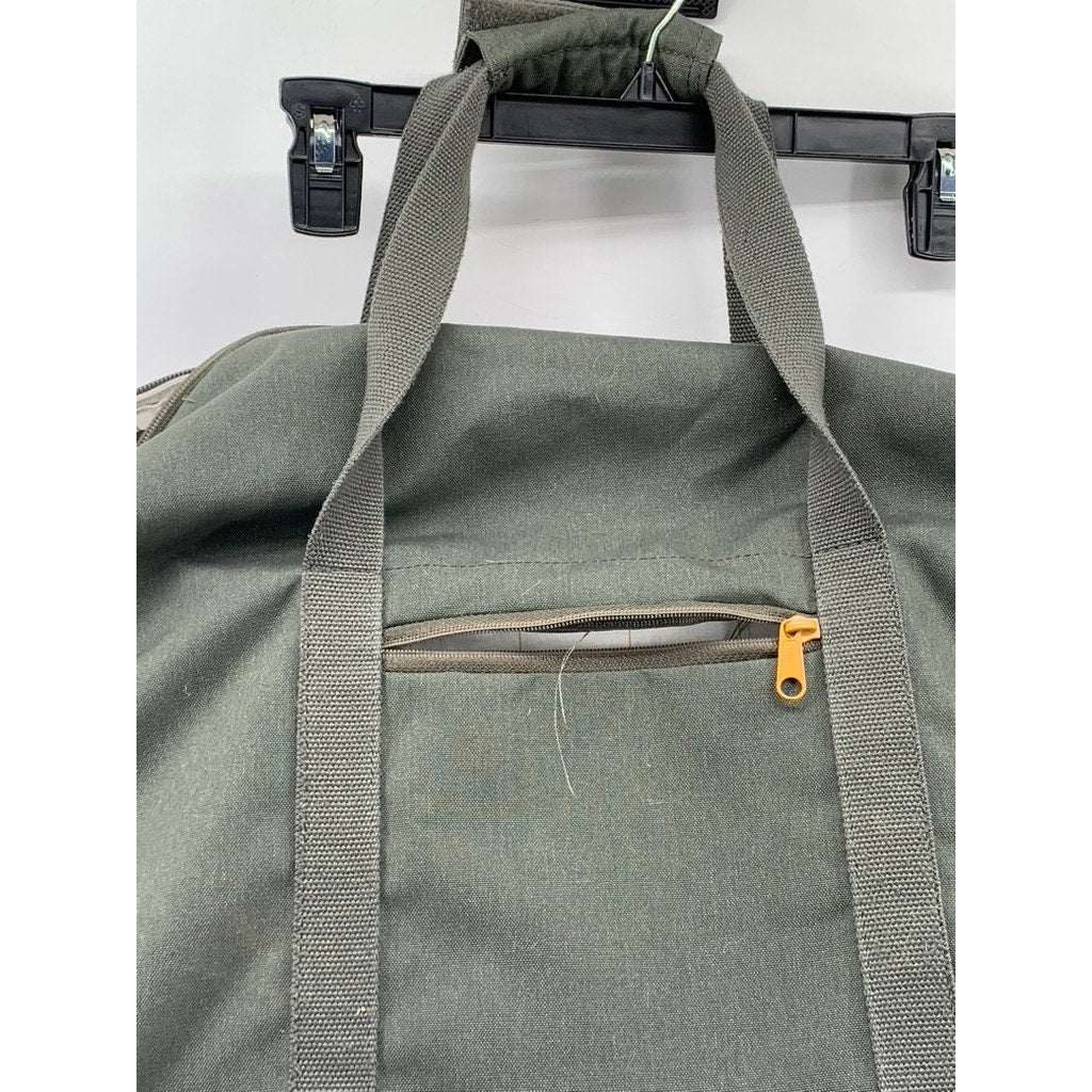 IKEA Olive Green Canvas DRÖMSÄCK Weekender Duffle Bag