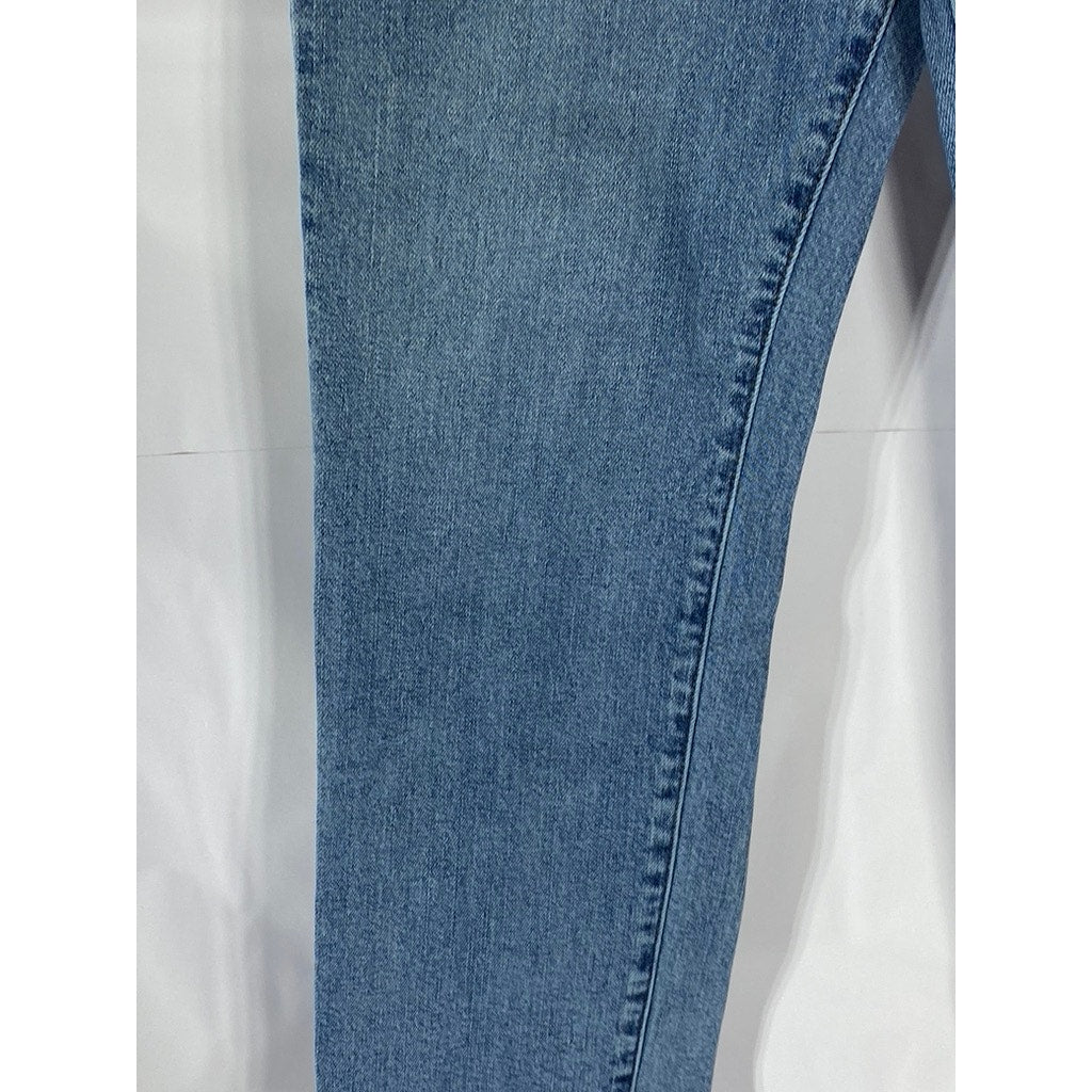 GAP DENIM Women's Medium Indigo High-Rise Straight-Leg Five-Pocket Jean SZ 28