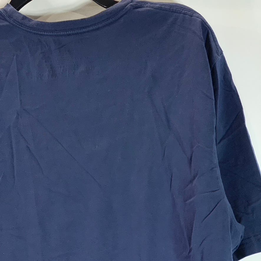 TOMMY HILFIGER Men's Navy Classic Crewneck Short Sleeve T-Shirt SZ XL