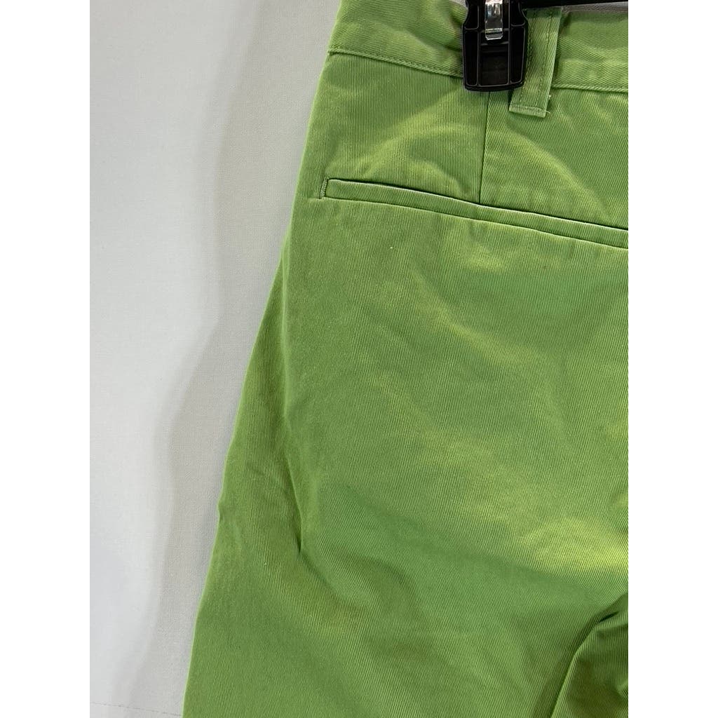 J.CREW Men's Green Four-Pocket Stretch 9" Chino Shorts SZ 33