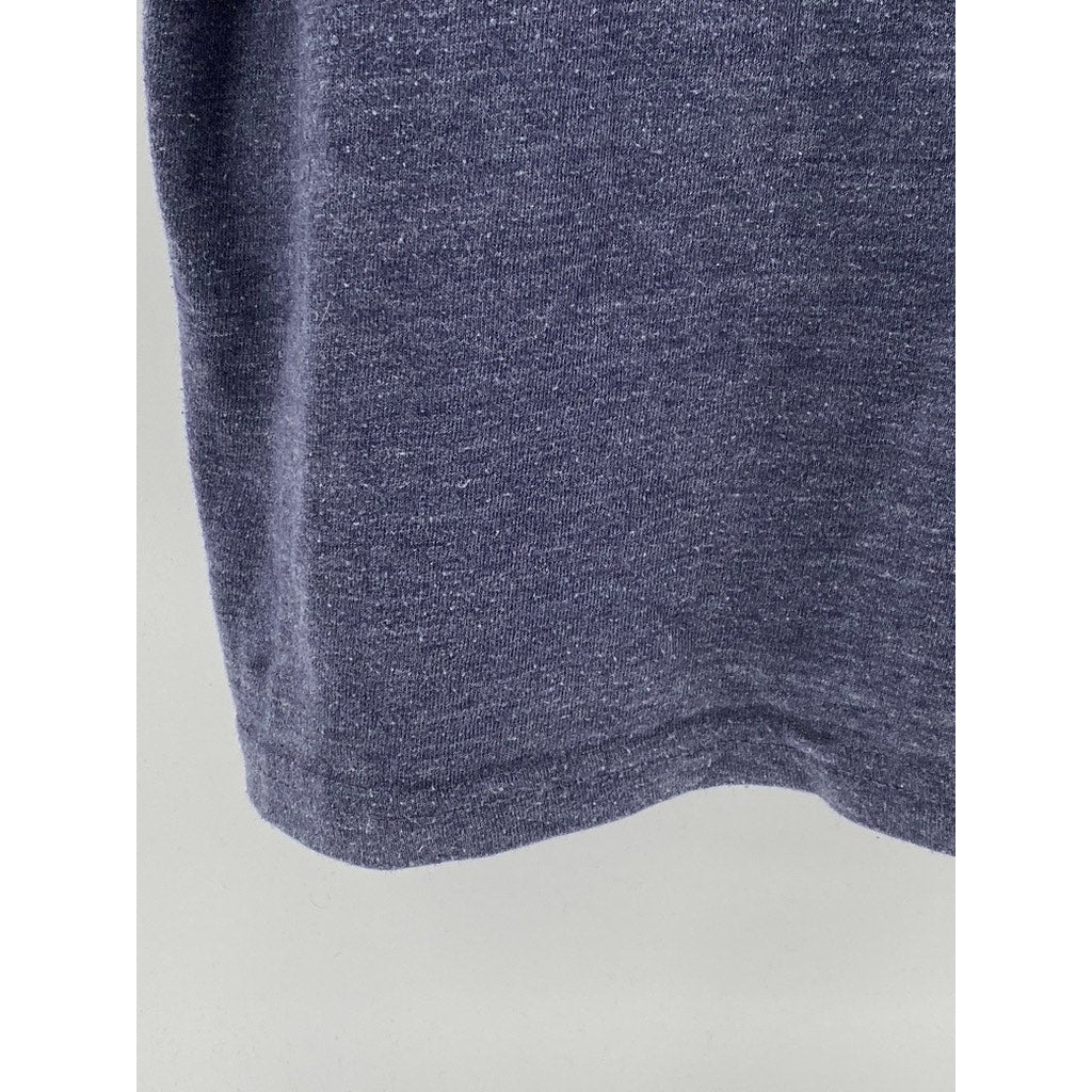 DALLAS COWBOYS Men’s Navy Heather Blue Crewneck Graphic NFL Team T-Shirt SZ L