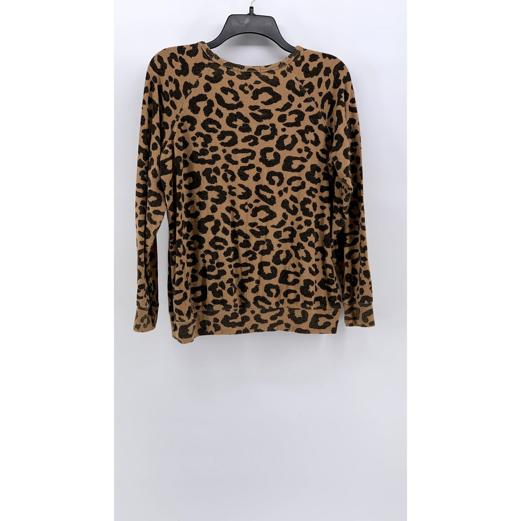 BUFFALO DAVID BITTON Men's Animal Print Crewneck Sweatshirt SZ M