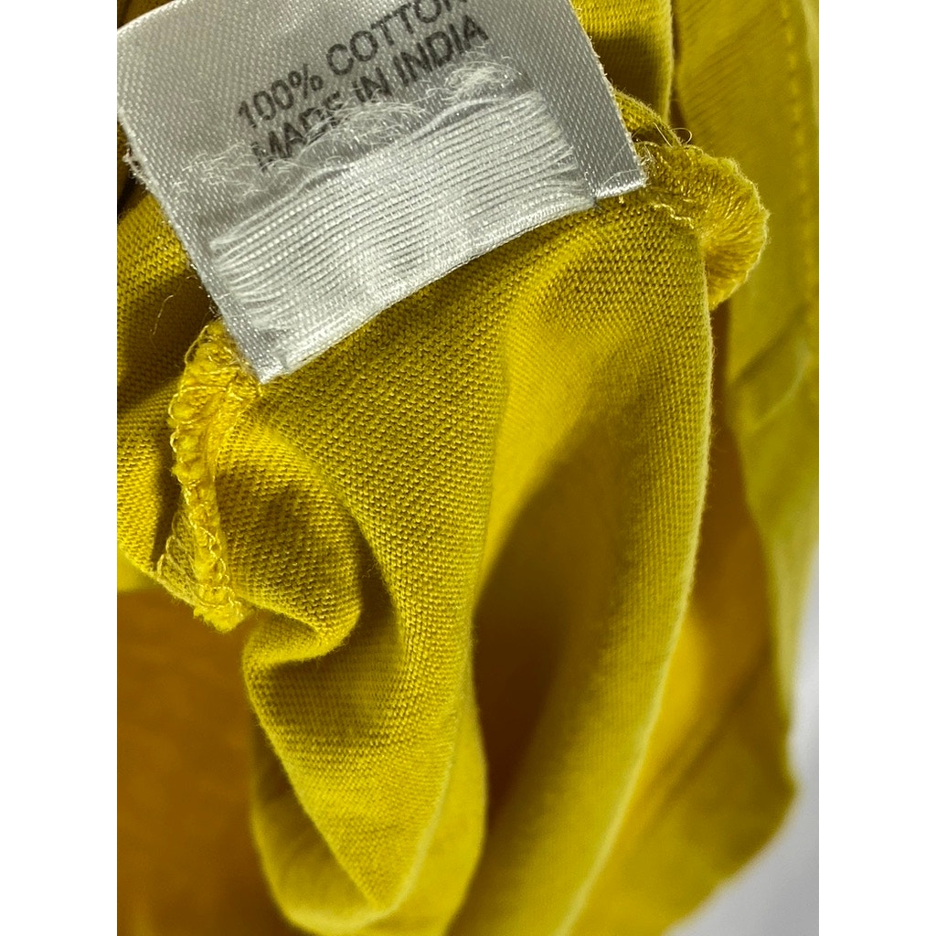 JOHN PLAYERS Men's Vintage Yellow Zombies Of Stratosphere Crewneck T-Shirt SZ L