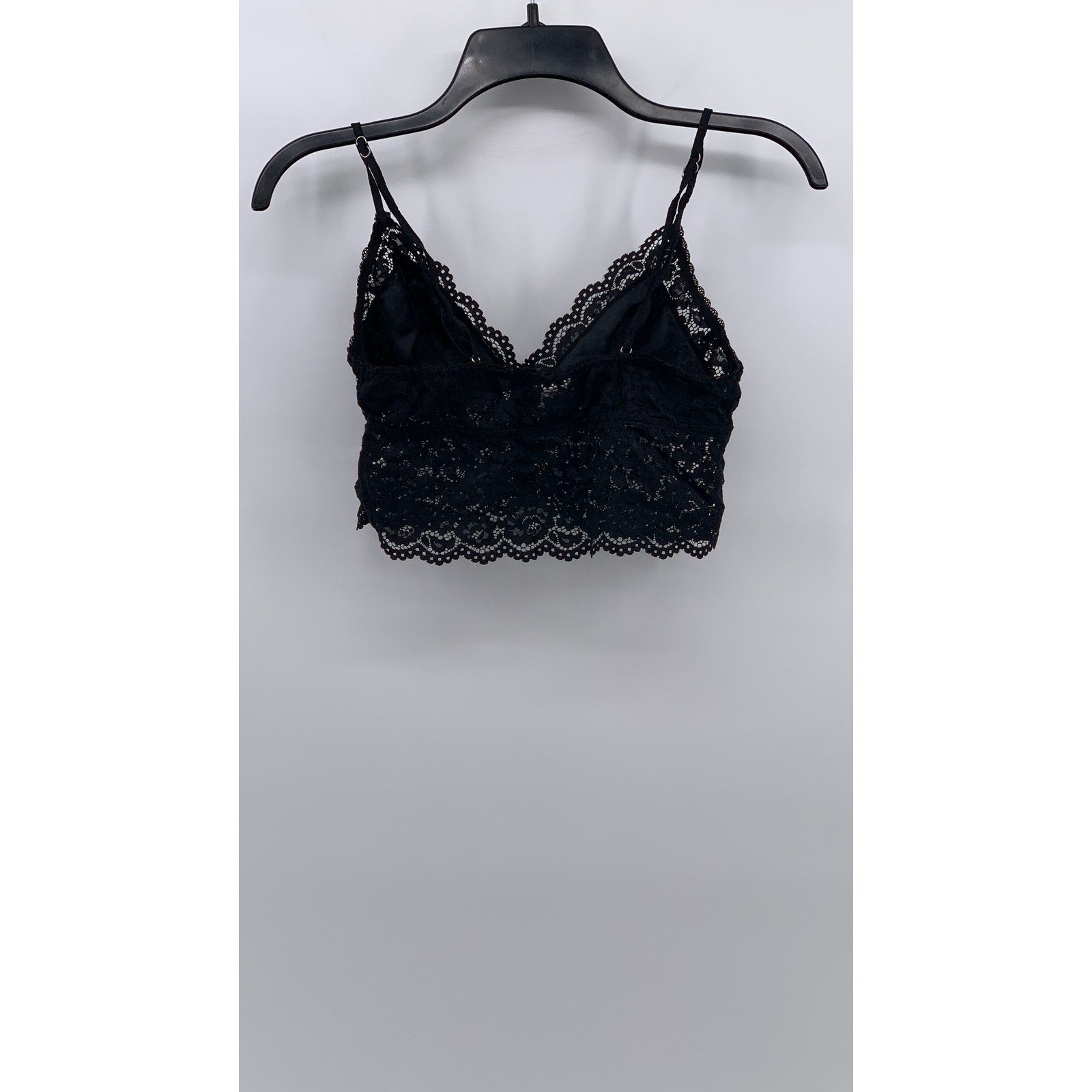SEDUCTIVEWEAR By Cinema Etoile Women's Black Floral Lace V-Neck Bralette SZ S