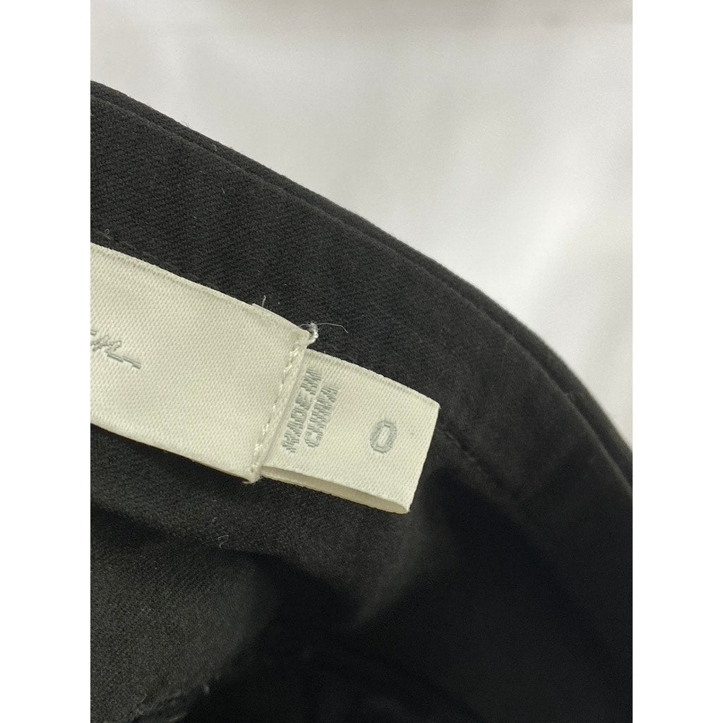 LADY HAGEN Women's Black Solid Pull-On Mini Sport Skort SZ 0