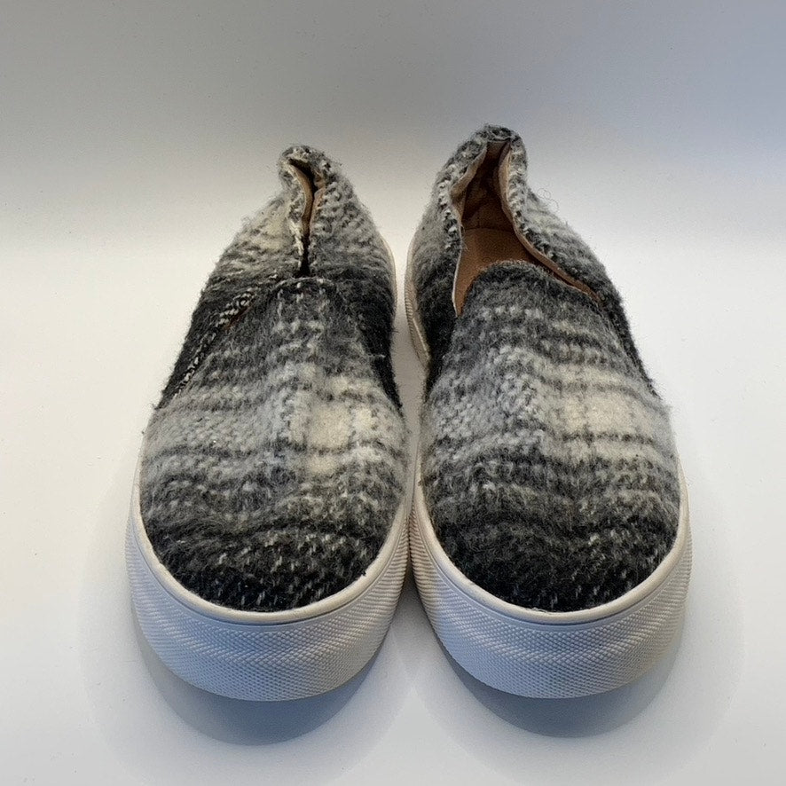 CASLON Women's Black/White Knit Slip-on Platform Sneakers SZ 7.5
