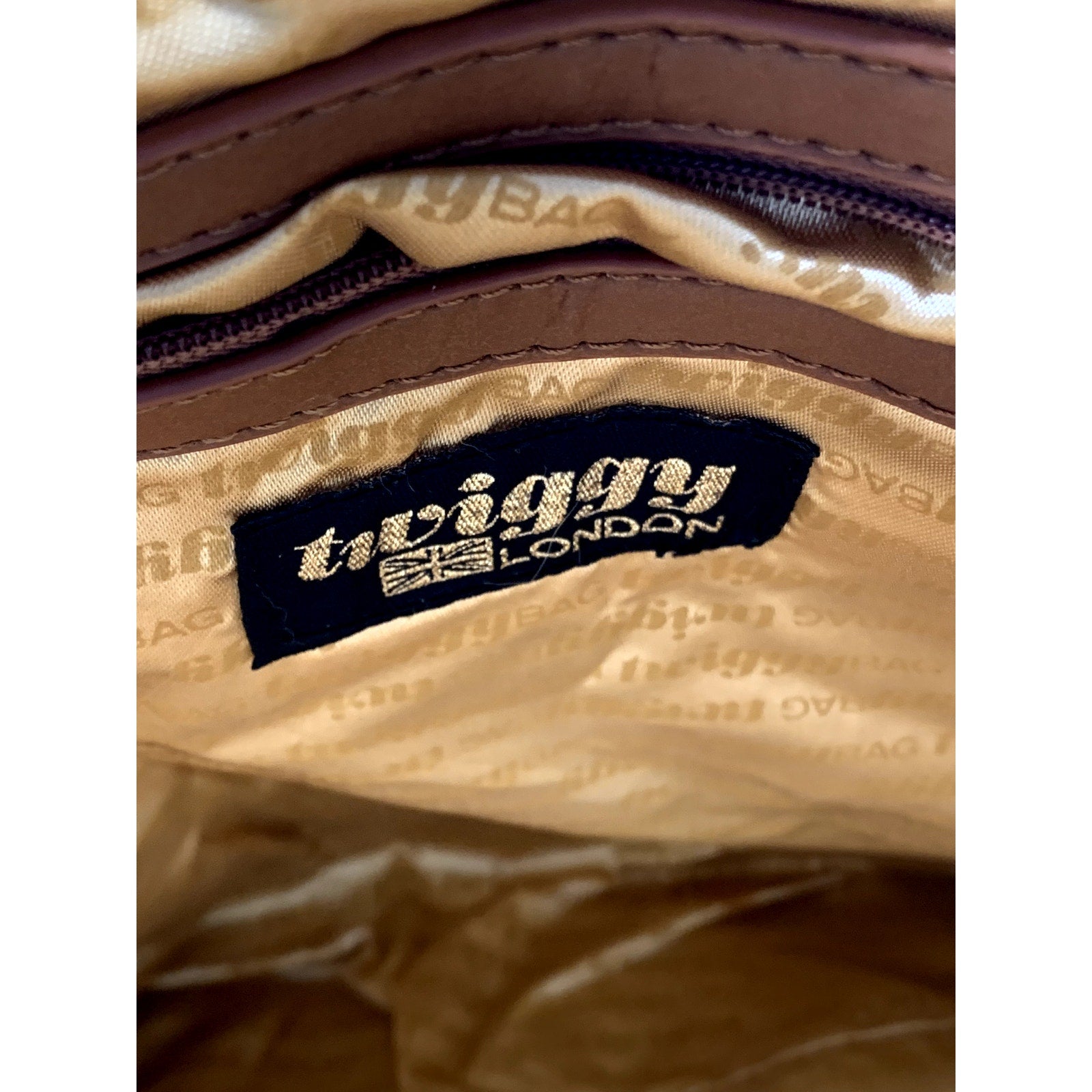 TWIGGY LONDON Women's Vintage Dark Green Suede Leather Shoulder Bag