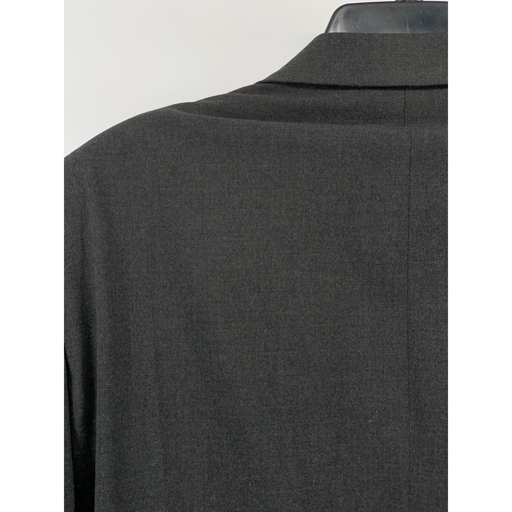 ALFANI Men's Charcoal Gray Slim-Fit Two-Button Notch Collar Blazer SZ 44S