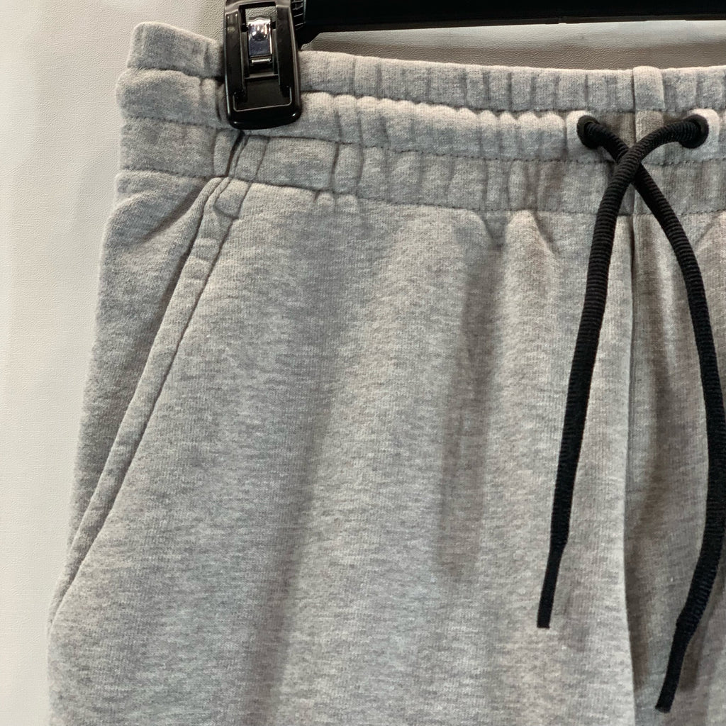 ADIDAS Men's Gray Heather Regular-Fit Future Icons Logo Graphic Sweatpants SZ S