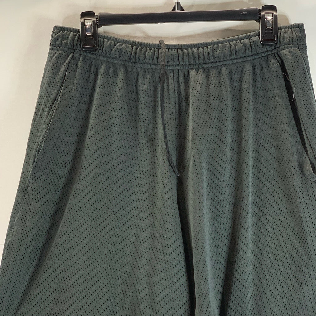 NIKE Men's Black Dri-fit Perforated Pull-On Drawstring Active Shorts SZ XL