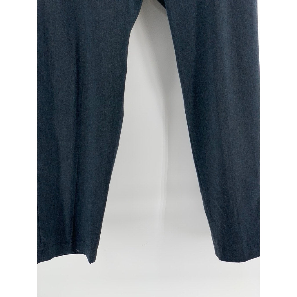 VAN HEUSEN Flex Men's Navy Solid Straight Leg Pants SZ 38X32
