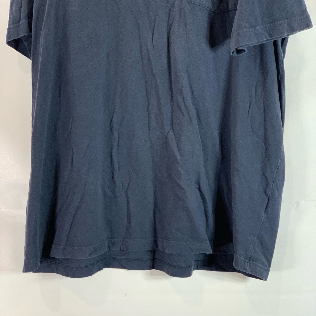 CRARHARTT Men's Tall Navy Crewneck Patch Pocket Relaxed-Fit T-Shirt SZ XL/T