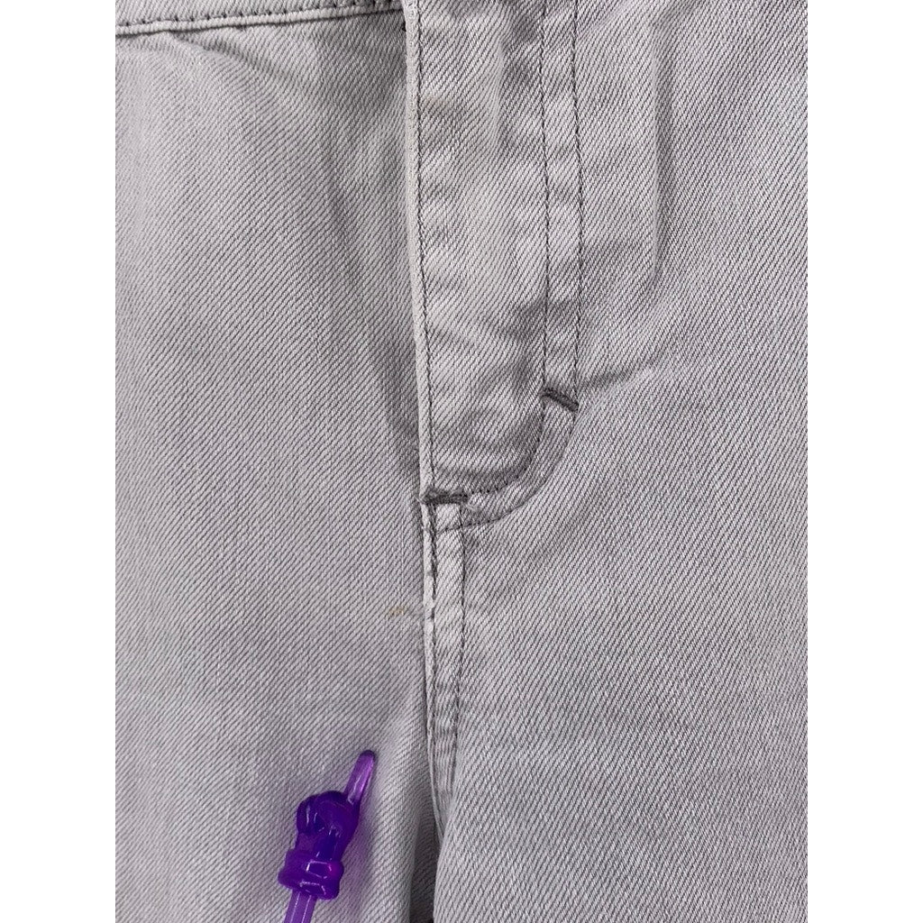 WHITE HOUSE BLACK MARKET Women's Gray Slim Ankle Pant SZ 4