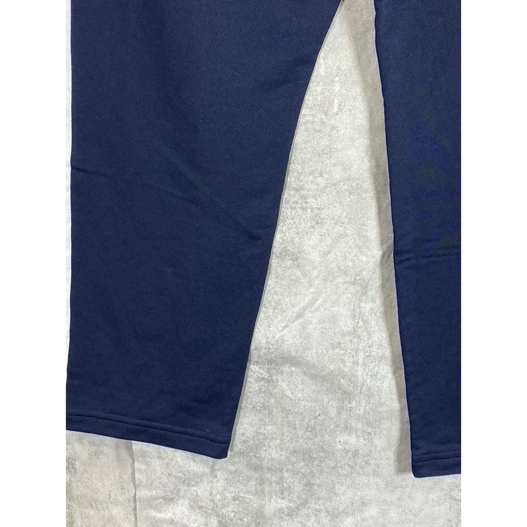 ZARA Men's Navy/White Striped Drawstring Pull-On Sweatpants SZ XL