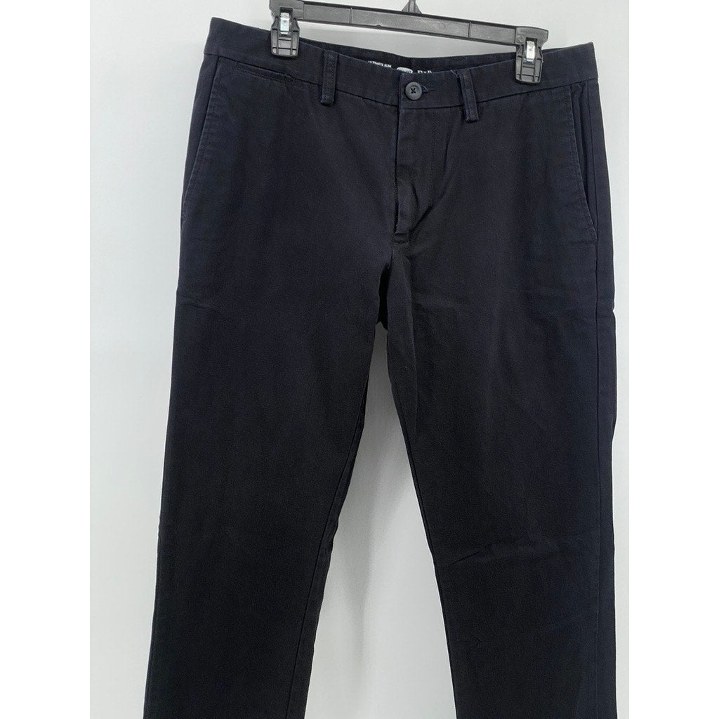 OLD NAVY Men's Black Jack Solid Ultimate Slim Tech Chino Pants SZ 32x34