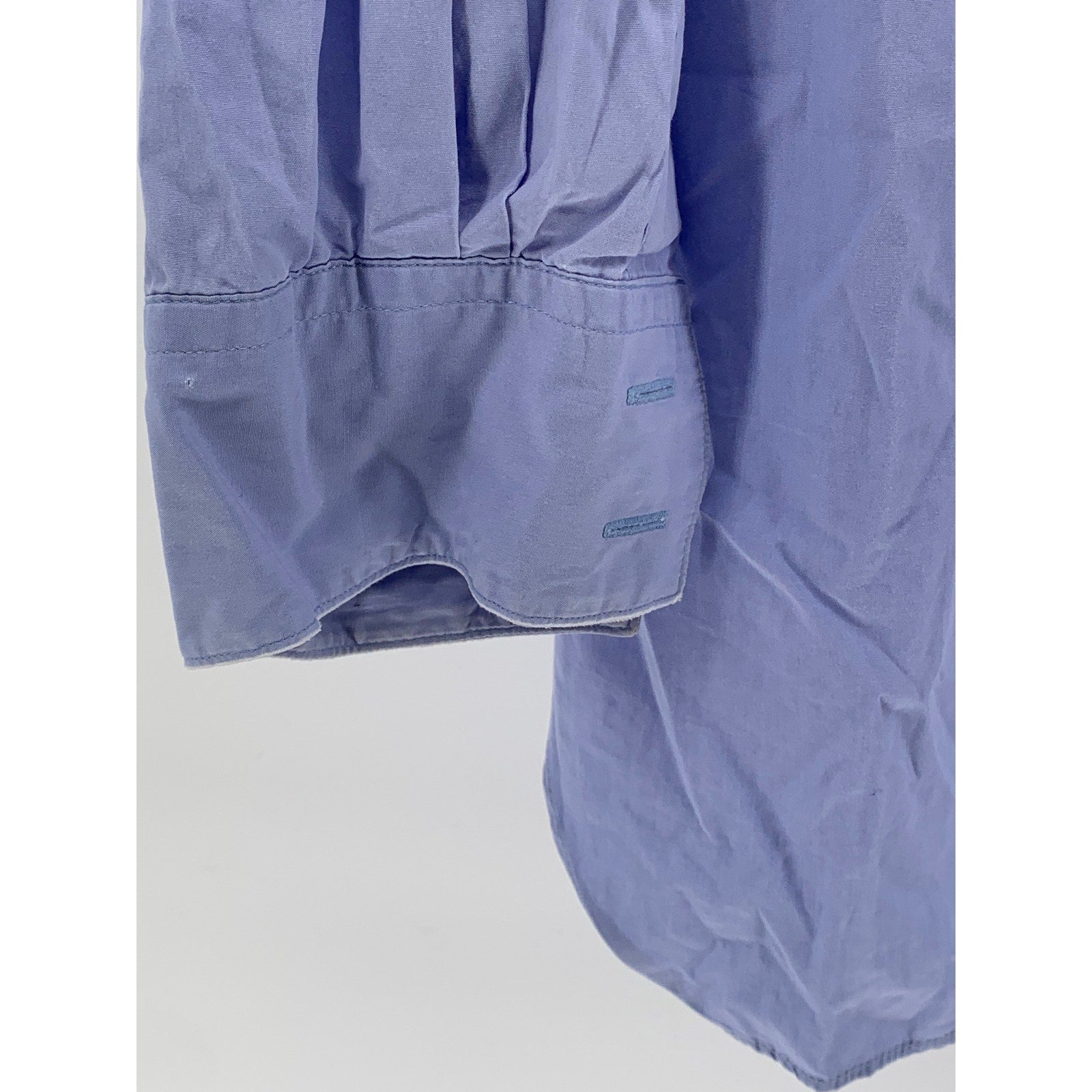 ROCHESTER Men's Big & Tall Blue Button-Up Long Sleeve Shirt SZ L