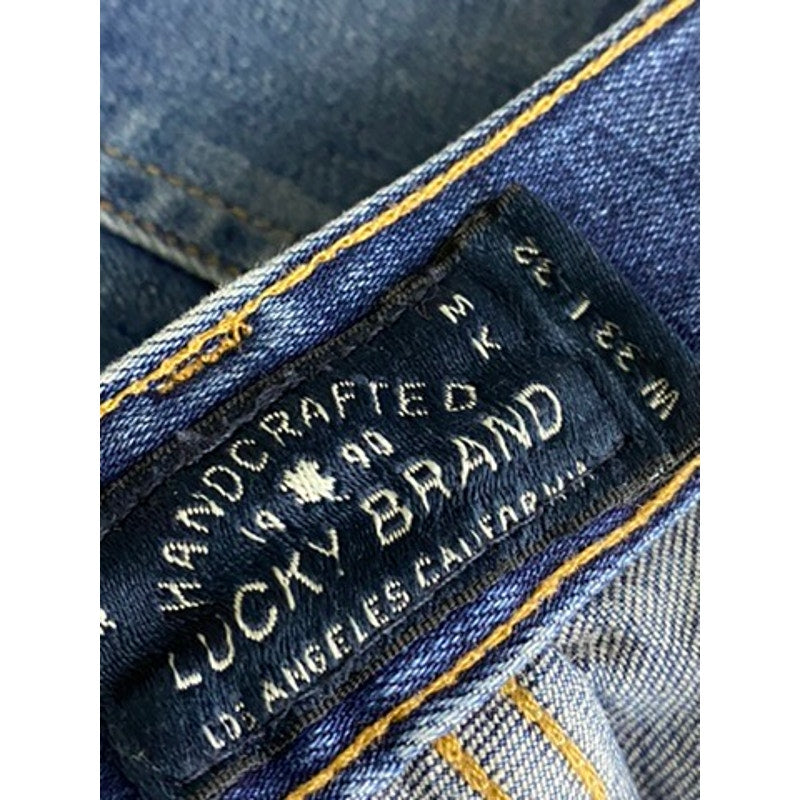 LUCKY BRAND Men's Dark Blue Handcrafted Denim 1 Authentic Skinny Jean SZ 33x32