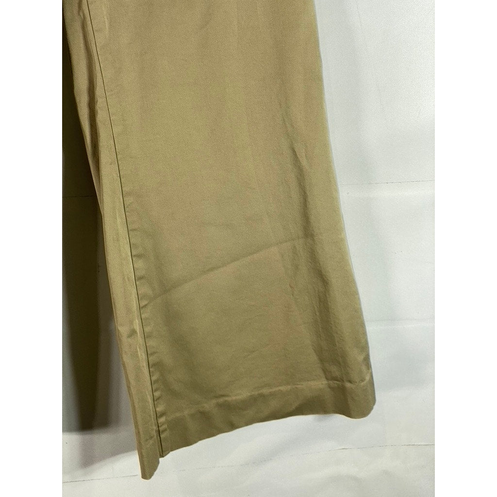 TOMORROW Women's Camel Ellen Wide-Leg High-Rise Pant SZ 25