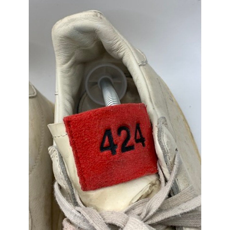 ADIDAS Men's Off-White 424 Leather Sneaker SZ 12.5