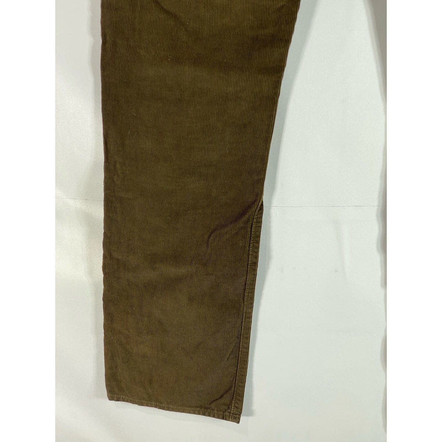 J. CREW Men's Brown Slim-Straight Corduroy Five-Pocket Pant SZ 33X32