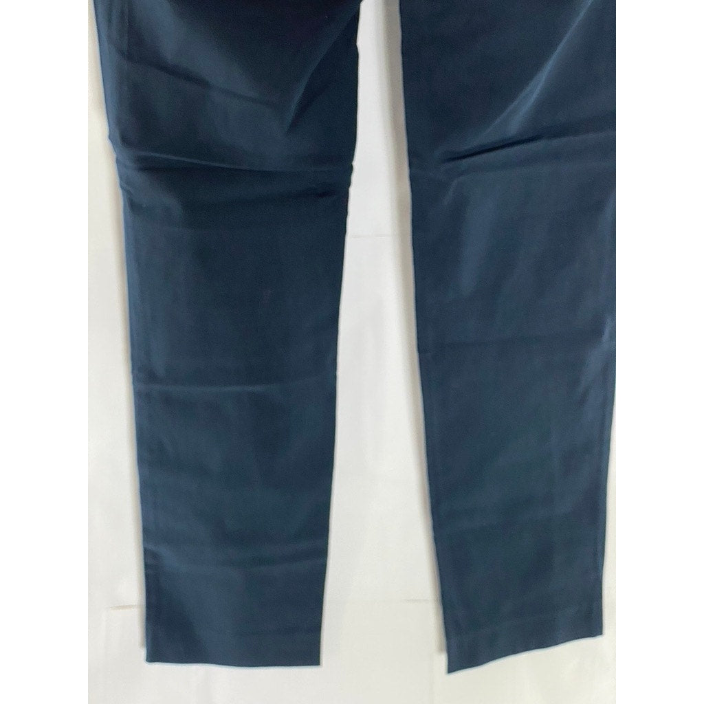 CLUB MONACO Men's Dark Navy Modern Slim-Fit Conner Chino Pant SZ 33