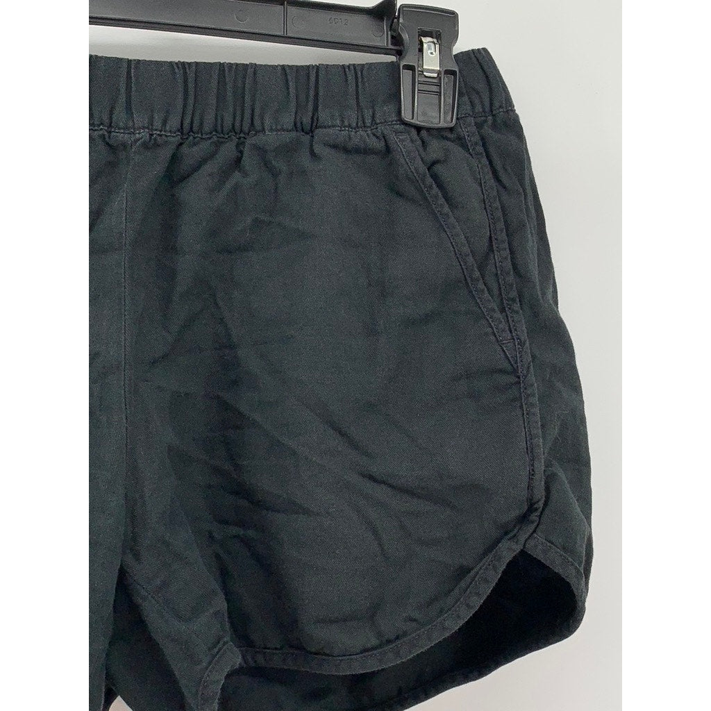 MADEWELL Women's Black Casual Pull-On Shorts SZ XS