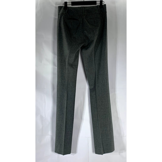 THE LIMITED Women's Dark Gray Long Straight-Leg Cassidy Fit Pant SZ 00L