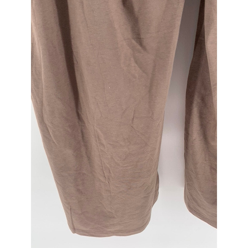 ANYBODY Women's Plus Brown Cozy Relaxed Fit Pants SZ 3X/T