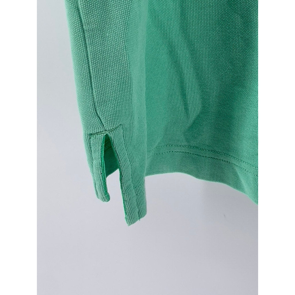 IZOD Men's Green Embroidered Short Sleeve Polo Shirt SZ L