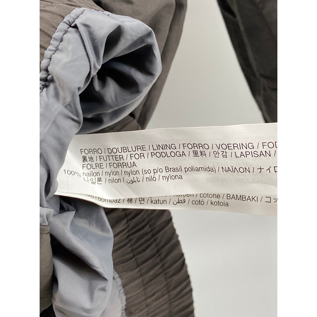 ZARA Men's Gray Zip-Up Stand Collar Bomber Jacket SZ M