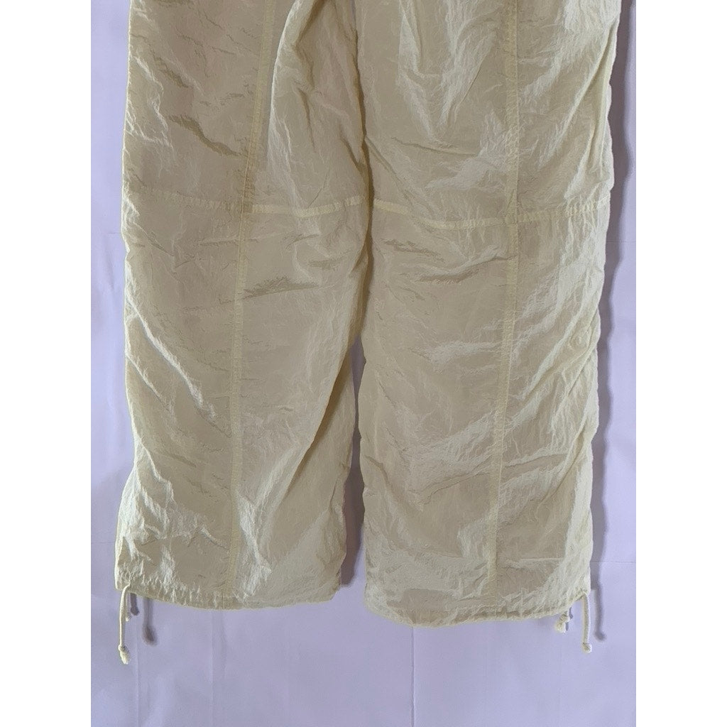 WILD FABLE Women's Tan Elasticized Drawstring Hem Pull-On Pants SZ M