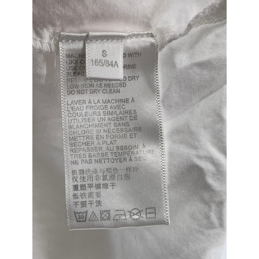 URBAN OUTFITTERS Women's White Fit & Flare Puff Straight-Neck Knee Dress SZ S